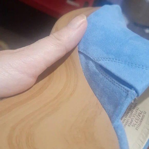 Y2K Jessica Simpson Slide On Wedge - Picture 9 of 9